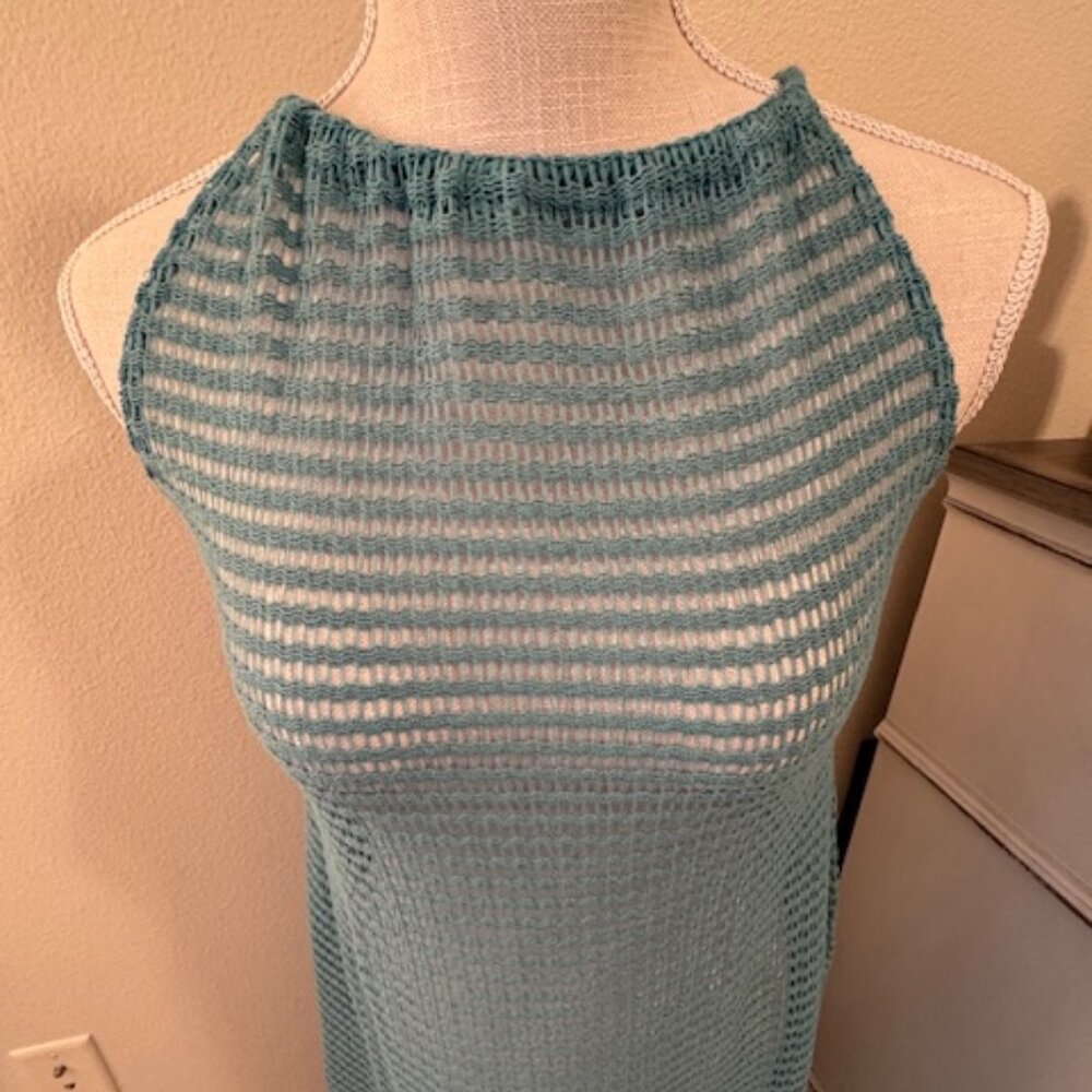 Full Length Fish Net Swim Cover-Up - Women's Small